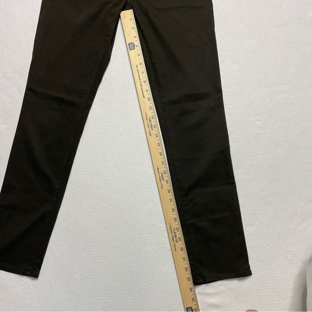 AG Adriano Goldschmied The Prima Cigarette Leg Jeans Dark Brown Women’s 28R - Picture 14 of 16